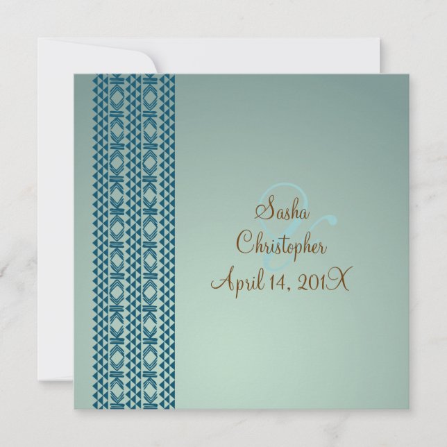 Hawaiian Tattoo Party Invitation (Front)