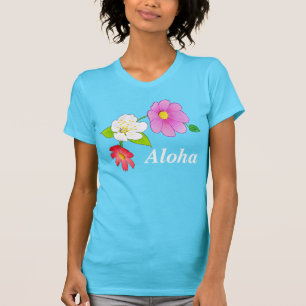 Hawaiian Tee Shirts for Women Customisable