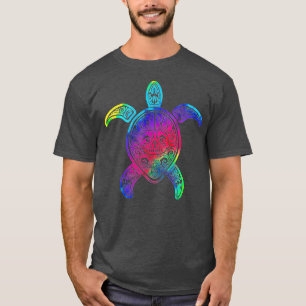 Hawaiian Tie Dye Sea Turtle, Hawaii for men and w T-Shirt