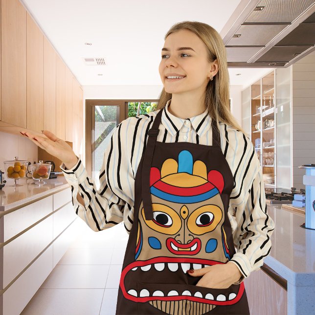 Hawaiian Tiki Apron (Creator Uploaded)