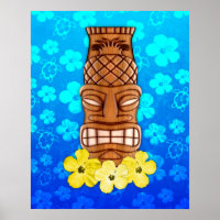 Hawaiian Tiki Mask