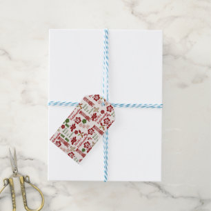 Hawaiian Tiki Mele Kalikimaka Gift Tags