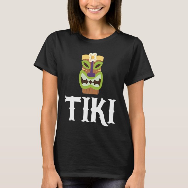 Hawaiian Tiki Pineapple Hawaii T-Shirt (Front)
