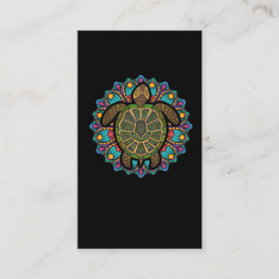 Hawaiian Tribal Sea Turtle Business Card