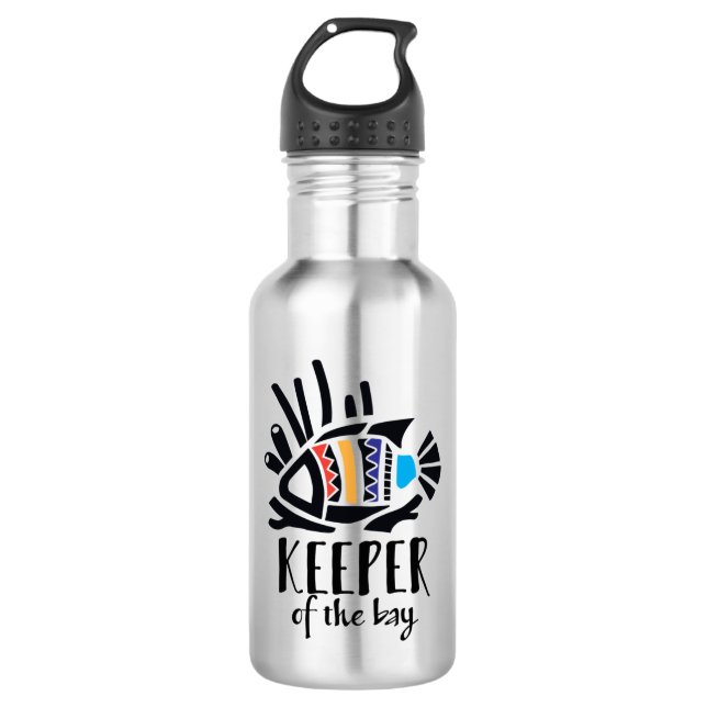 Hawaiian Triggerfish Keeper of the Bay 532 Ml Water Bottle (Front)