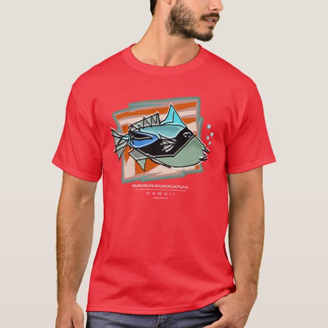 Hawaiian Triggerfish T-Shirt (Front)
