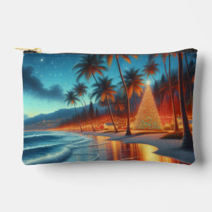Hawaiian/Tropical Christmas  Accessory Pouch