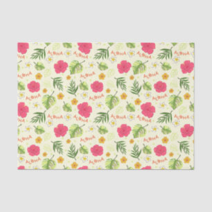 Hawaiian Tropical Floral Tissue Paper