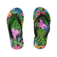 Hawaiian Tropical Flower Pattern