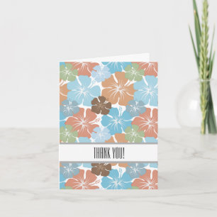 Hawaiian Tropical Hibiscus Flowers Thank You