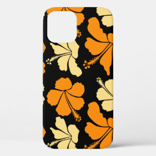 Hawaiian tropical natural floral seamless pattern  iPhone 12 case