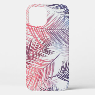 Hawaiian Tropical Palms: Stylish Seamless iPhone 12 Case