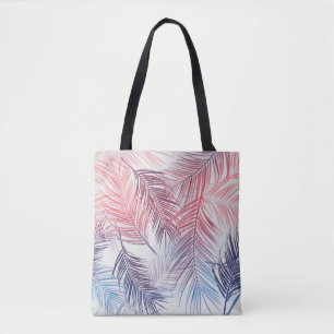Hawaiian Tropical Palms: Stylish Seamless Tote Bag