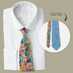 Hawaiian Tropical Watercolor Bird of Paradise Tie<br><div class="desc">The "Hawaiian Tropical Watercolor Bird of Paradise neck tie" is not just a piece of attire; it's a symbol of vibrant love, exotic elegance, and personalised charm, perfect for any groom and his groomsmen on their special day. Inspired by the natural beauty of Hawaii and the enchanting allure of tropical...</div>