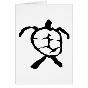 Hawaiian Turtle - black