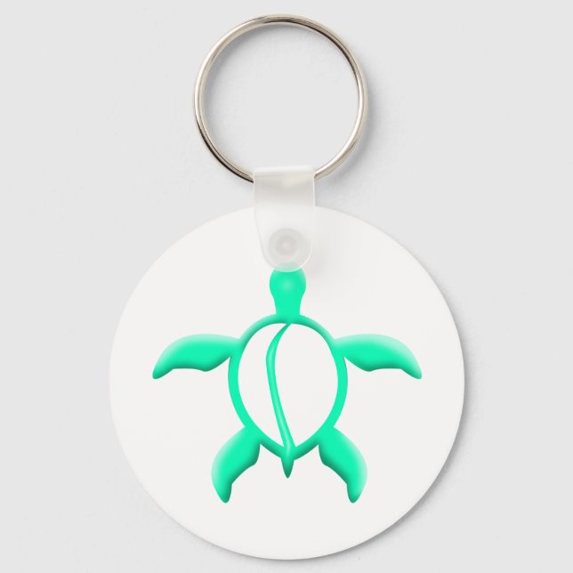 HAWAIIAN TURTLE KEY RING (Front)