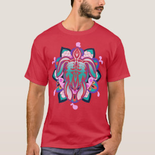 Hawaiian Turtle Mandala Polynesian Tattoo Lover Ha T-Shirt
