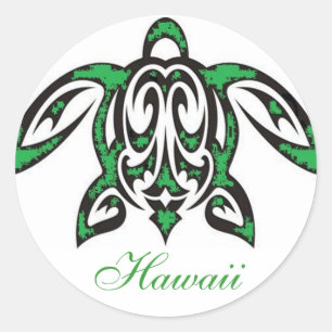 Hawaiian Turtle sticker
