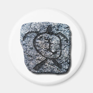 Hawaiian Turtle-stone Magnet
