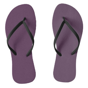 Hawaiian Twilight Purple  Flip Flops
