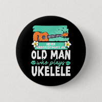 Hawaiian Ukulele Uke Grandpa Retired Never