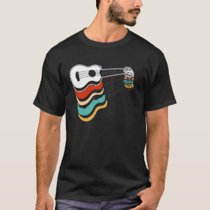 Hawaiian Ukulele Uke Retro Vintage T-Shirt