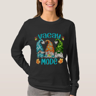 Hawaiian Vacay Mode With Cute Gnomies Funny Hawaii T-Shirt