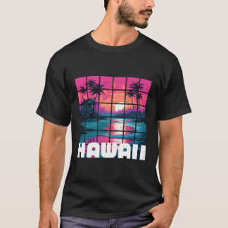 Hawaiian Vaporwave Nature T-Shirt