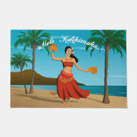 Hawaiian Vintage Mele Kalikimaka Postcard