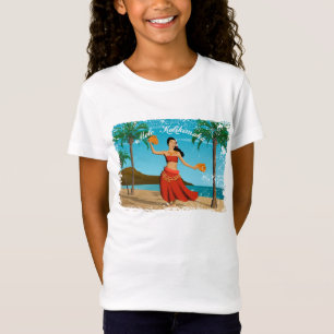 Hawaiian Vintage Mele Kalikimaka Postcard T-Shirt