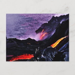 Hawaiian Volcano Postcard