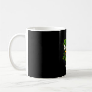 Hawaiian volleyball ball tropical beach summer coffee mug