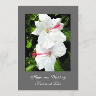 Hawaiian Wedding Announcement