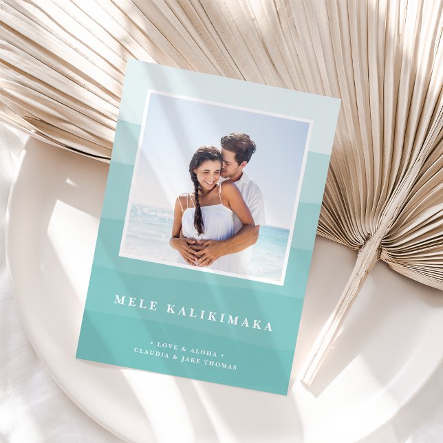 Hawaiian Wishes | Photo Holiday Card (Creator Uploaded)