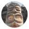 Hawaiian Wood Tiki Ki'i Big Island Native Carving
