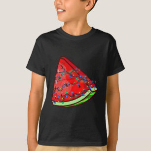 Hawaiian Xmas Lights Watermelon Summer Christmas I T-Shirt