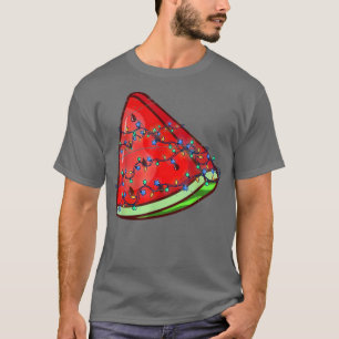 Hawaiian Xmas Lights Watermelon Summer Christmas I T-Shirt