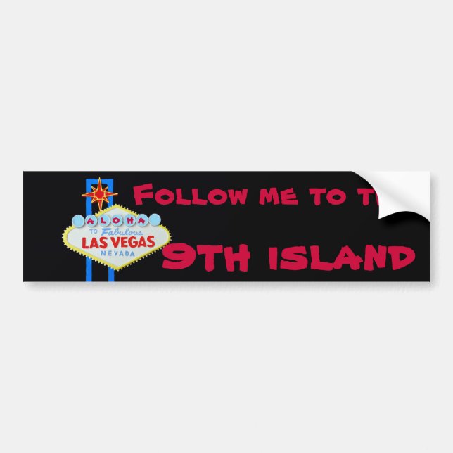 Hawaii's Ninth Island Bumper Sticker (Front)
