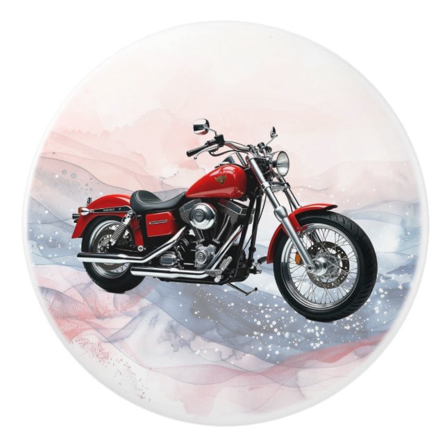 Hawg Heritage Patriotic V-Twin Evo Era Knob (Front)