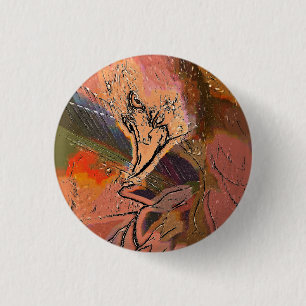 HAWK 3 CM ROUND BADGE