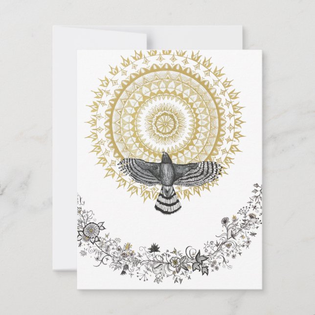 Hawk Dreams Card (Front)