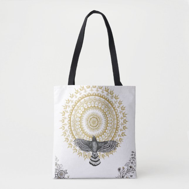 Hawk Dreams Tote Bag (Front)