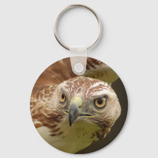 Hawk Head Keychain
