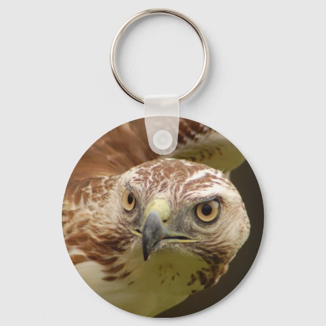 Hawk Head Keychain (Front)