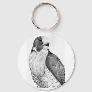 Hawk Key Ring