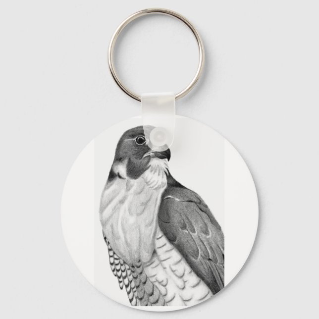 Hawk Key Ring (Front)
