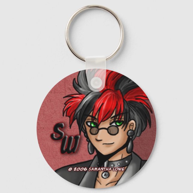 Hawk Keychain (Front)