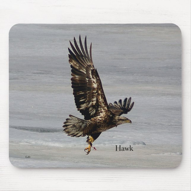 Hawk mouse pad (Front)