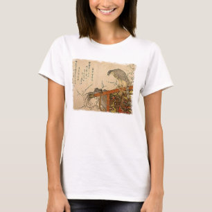 Hawk on Screen Perch T-Shirt