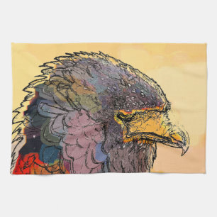 HAWK TEA TOWEL